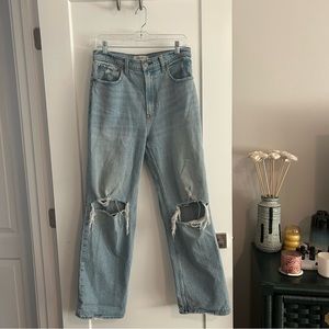 Abercrombie 90s Relaxed Jean High Rise